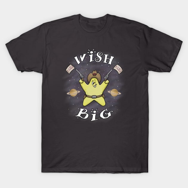 Shooting Star Wish Big T-Shirt by FrontalLobe